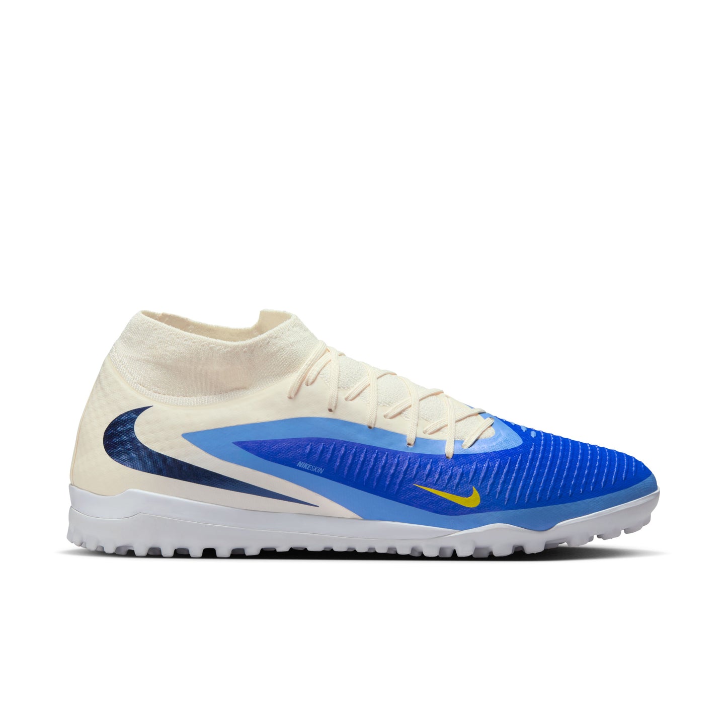 Nike Phantom 6 High Academy Turf Soccer Shoes Blue