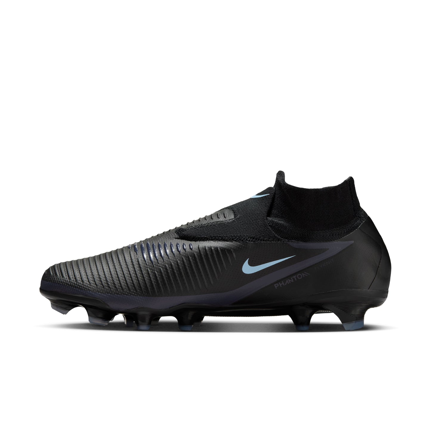 Nike Phantom 6 High Pro Fg Soccer Cleats Black Ice Blue
