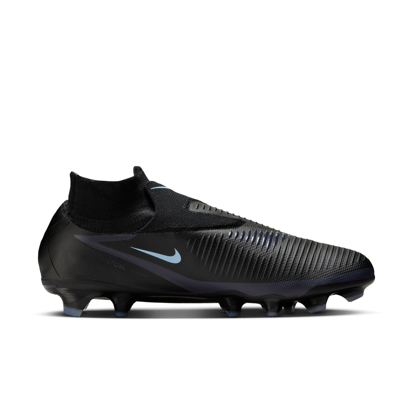 Nike Phantom 6 High Pro Fg Soccer Cleats Black Ice Blue