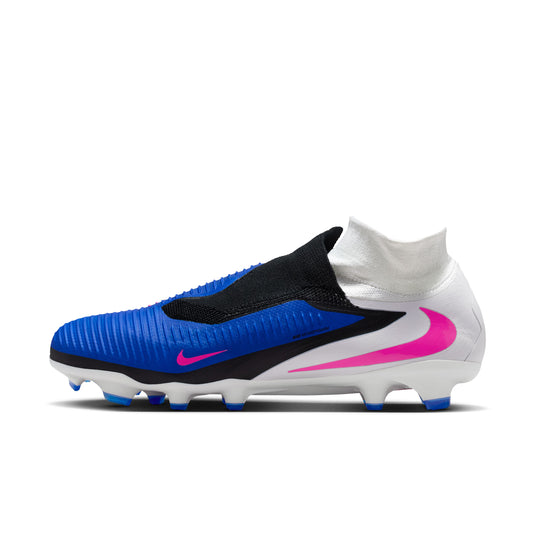 Nike Phantom 6 High Pro FG White Racer Blue