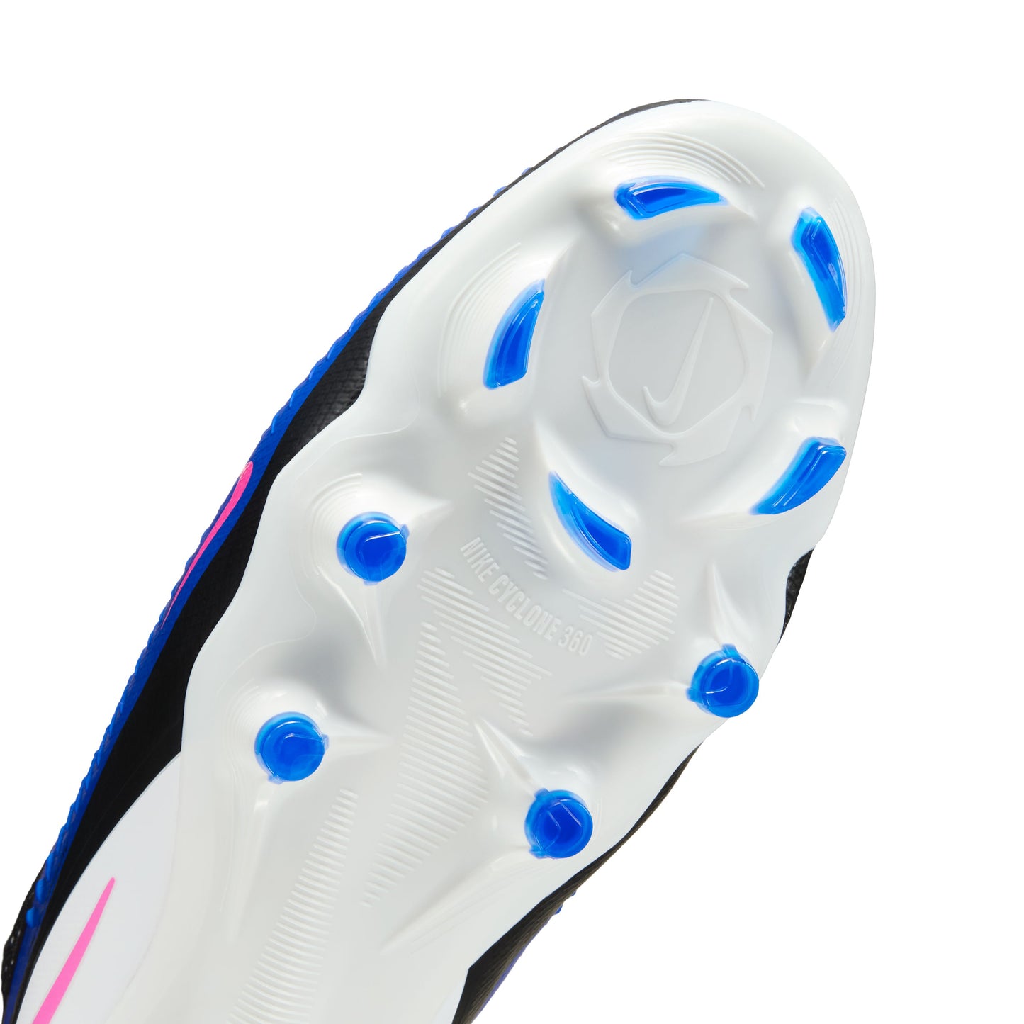 Nike Phantom 6 High Pro FG White Racer Blue