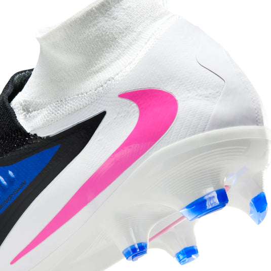 Nike Phantom 6 High Pro FG White Racer Blue