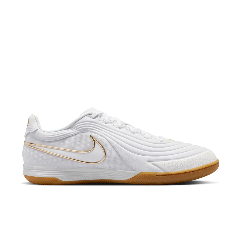 Load image into Gallery viewer, Nike Tiempo Reactgato Indoor White Metallic Gold
