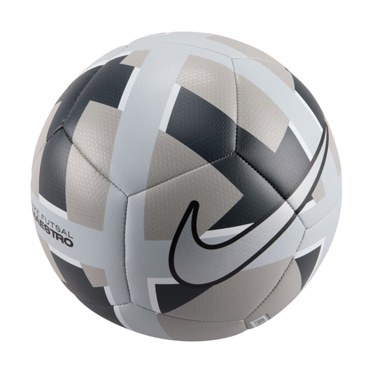 Nike Maestro Futsal Ball Black Silver Grey