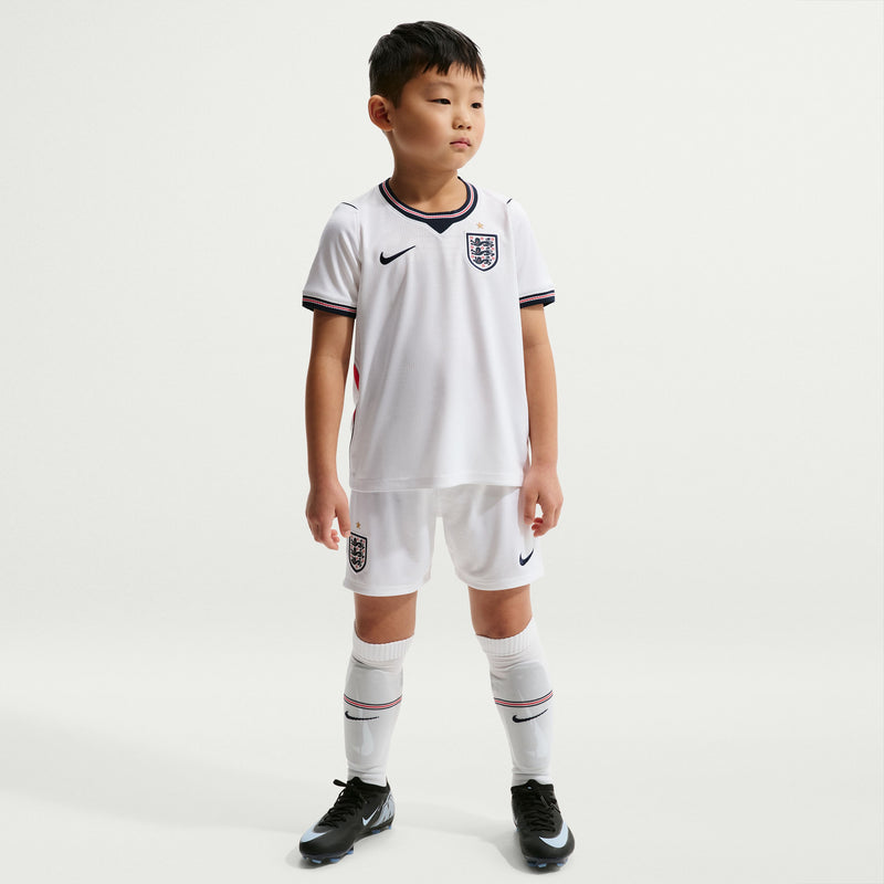 Load image into Gallery viewer, England 2026 Stadium Home Little Kids' Nike Soccer Replica 3-Piece Kit
