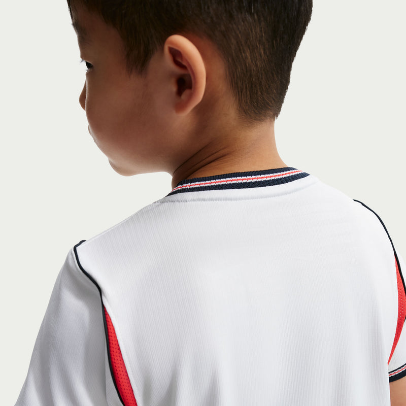 Load image into Gallery viewer, England 2026 Stadium Home Little Kids' Nike Soccer Replica 3-Piece Kit
