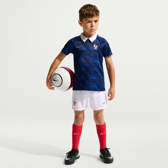 France 2026 Stadium Home Little Kids' Nike Soccer Replica 3-Piece Kit