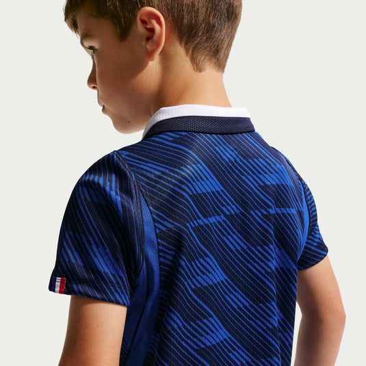 France 2026 Stadium Home Little Kids' Nike Soccer Replica 3-Piece Kit