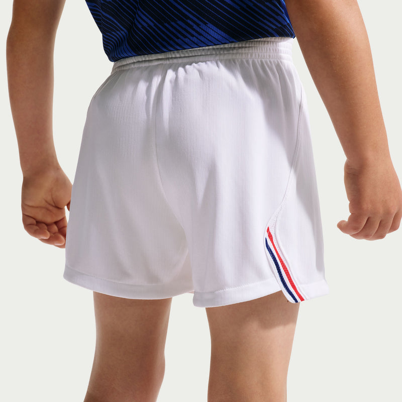 Load image into Gallery viewer, France 2026 Stadium Home Little Kids' Nike Soccer Replica 3-Piece Kit
