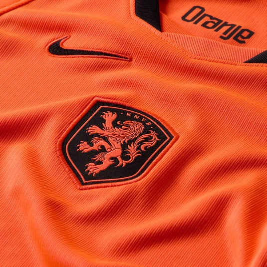 Netherlands 2026 Stadium Home Little Kids' Nike Soccer 3-Piece Kit