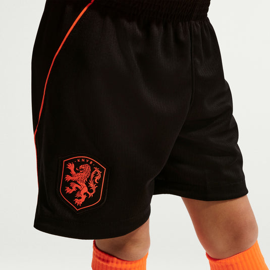 Netherlands 2026 Stadium Home Little Kids' Nike Soccer 3-Piece Kit