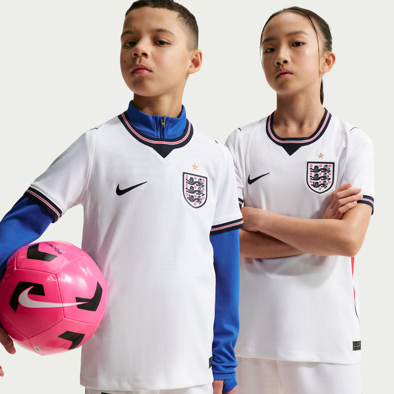 Load image into Gallery viewer, England 2026 Stadium Home Big Kids' Nike Dri-FIT Soccer Replica Jersey
