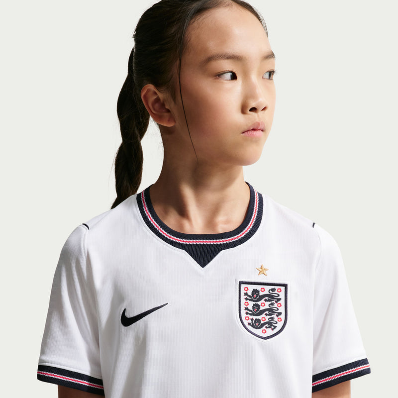 Load image into Gallery viewer, England 2026 Stadium Home Big Kids' Nike Dri-FIT Soccer Replica Jersey
