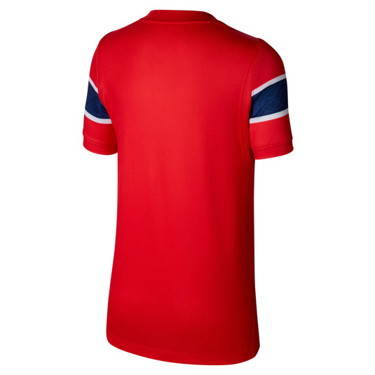 Norway 2026 Stadium Home Big Kids' Nike Dri-FIT Soccer Replica Jersey