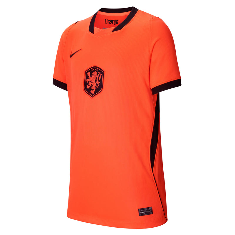 Load image into Gallery viewer, Netherlands 2026 Stadium Home Big Kids' Nike Dri-FIT Soccer Replica Jersey
