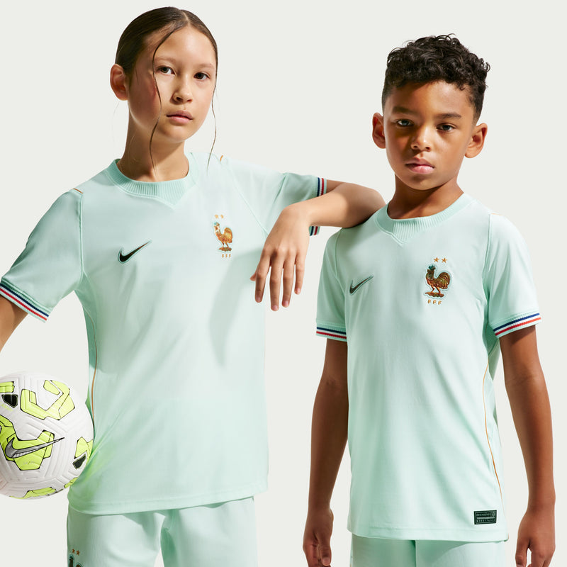 Load image into Gallery viewer, France 2026 Stadium Away Big Kids' Nike Dri-FIT Soccer Replica Jersey
