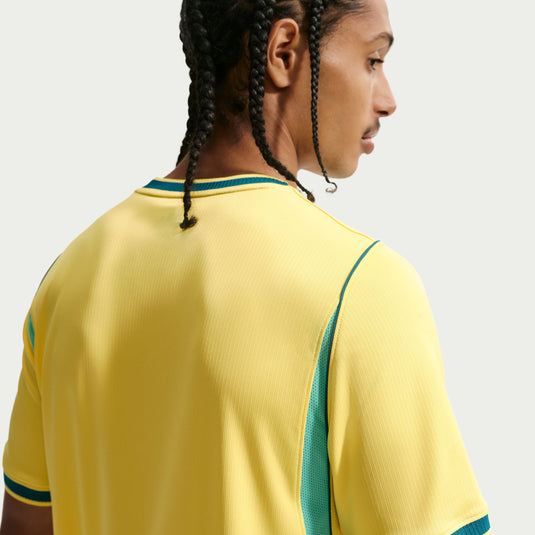 Brazil 2026 Stadium Home Men's Nike Dri-FIT Soccer Replica Jersey