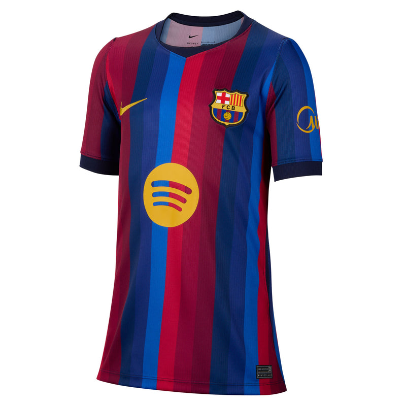Load image into Gallery viewer, FC Barcelona 2026/27 Stadium Home Big Kids' Nike Dri-FIT Soccer Replica Jersey
