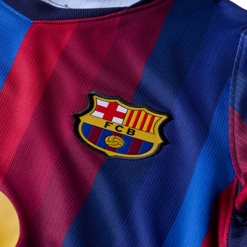 Load image into Gallery viewer, FC Barcelona 2026/27 Stadium Home Big Kids' Nike Dri-FIT Soccer Replica Jersey
