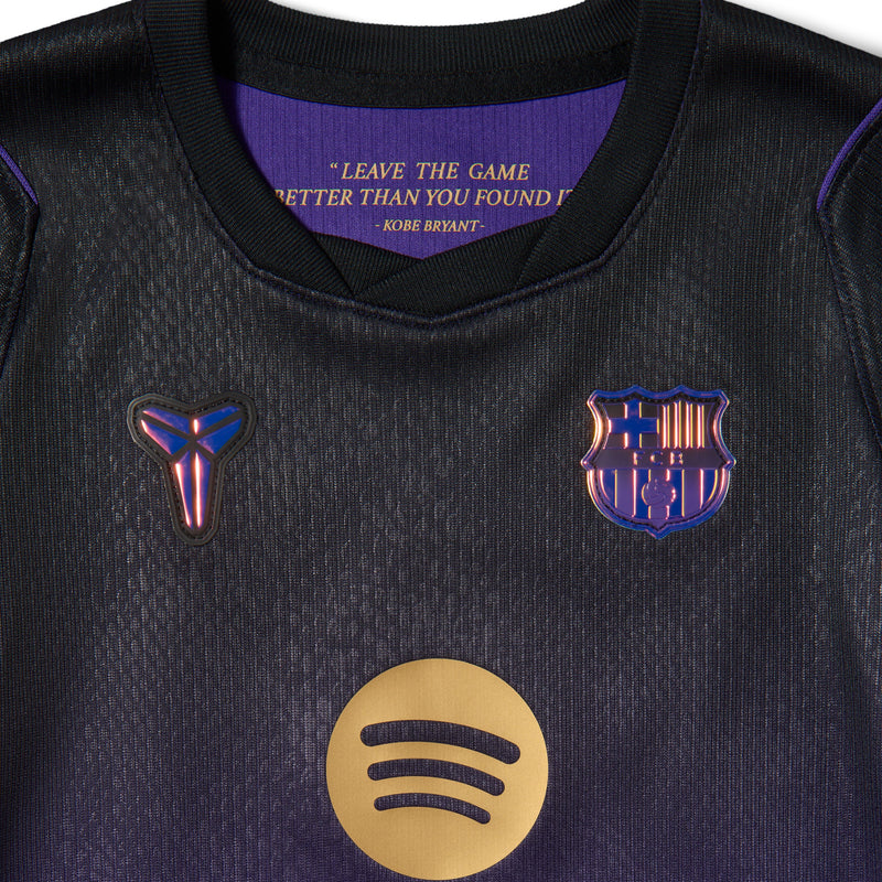 Load image into Gallery viewer, FC Barcelona 2026/27 Stadium Away Little Kids' Kobe Soccer Replica 3-Piece Kit
