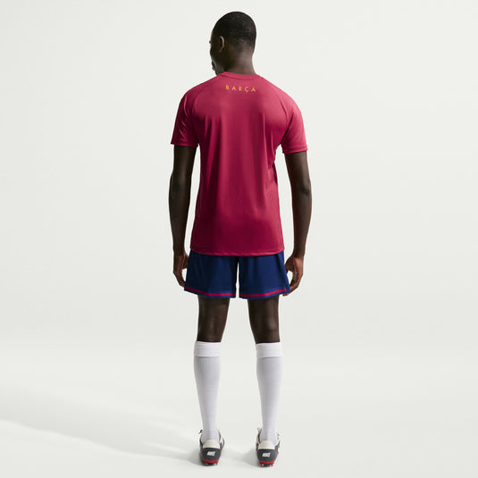 Men's FC Barcelona Strike Nike Soccer Dri-FIT Short-Sleeve Top