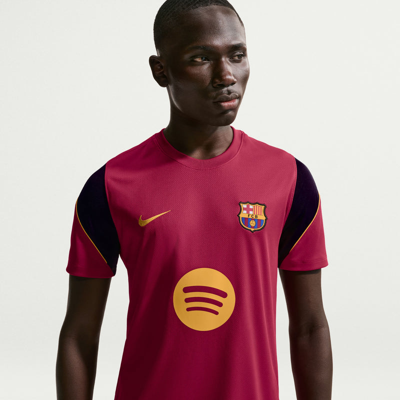 Load image into Gallery viewer, Men's FC Barcelona Strike Nike Soccer Dri-FIT Short-Sleeve Top
