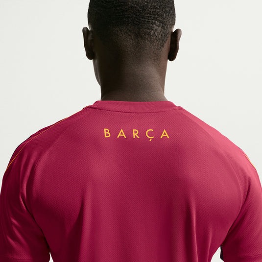Men's FC Barcelona Strike Nike Soccer Dri-FIT Short-Sleeve Top