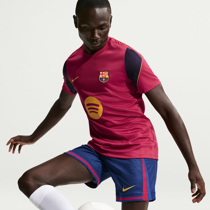 Load image into Gallery viewer, Men's FC Barcelona Strike Nike Soccer Dri-FIT Short-Sleeve Top
