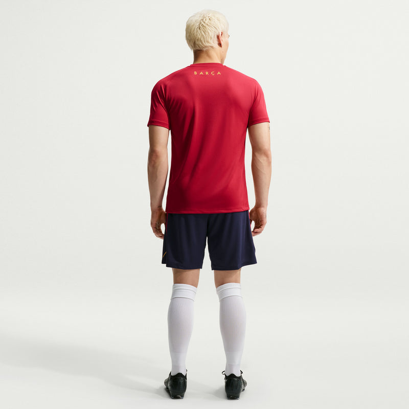 Load image into Gallery viewer, Men's FC Barcelona Strike Nike Dri-FIT Soccer Knit Shorts
