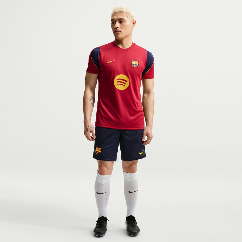 Load image into Gallery viewer, Men's FC Barcelona Strike Nike Dri-FIT Soccer Knit Shorts
