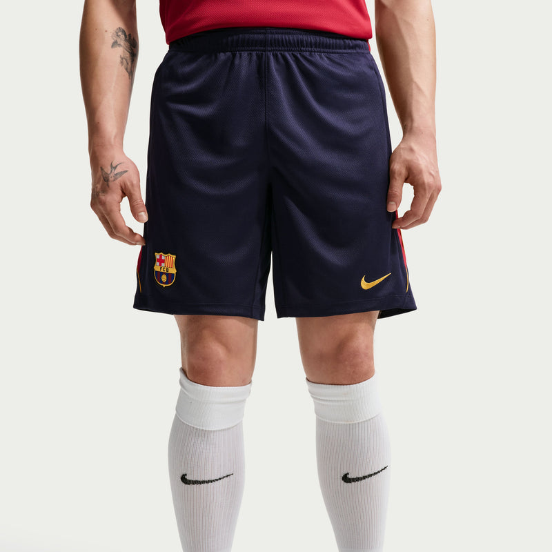Load image into Gallery viewer, Men's FC Barcelona Strike Nike Dri-FIT Soccer Knit Shorts
