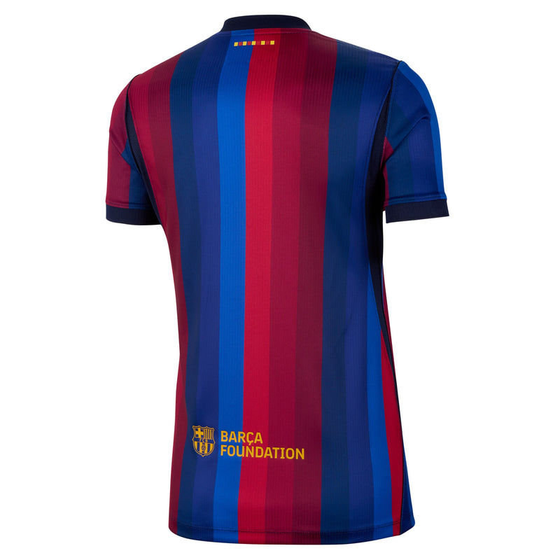 Load image into Gallery viewer, FC Barcelona 2026/27 Stadium Home Women's Nike Dri-FIT Soccer Replica Jersey
