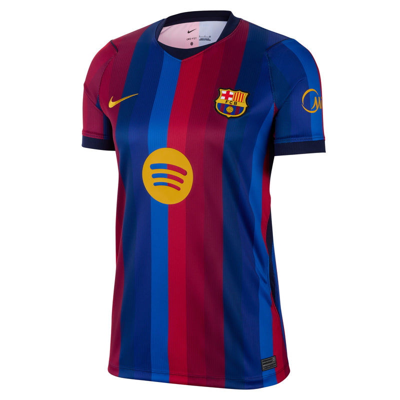 Load image into Gallery viewer, FC Barcelona 2026/27 Stadium Home Women's Nike Dri-FIT Soccer Replica Jersey

