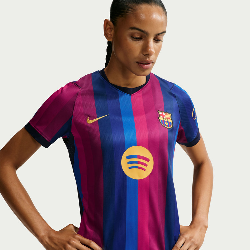 Load image into Gallery viewer, FC Barcelona 2026/27 Stadium Home Women's Nike Dri-FIT Soccer Replica Jersey
