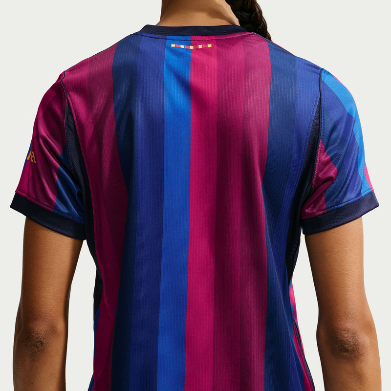 Load image into Gallery viewer, FC Barcelona 2026/27 Stadium Home Women's Nike Dri-FIT Soccer Replica Jersey
