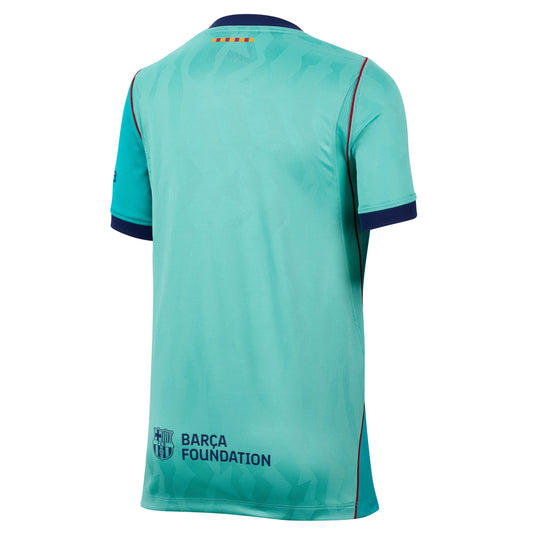 FC Barcelona 2026/27 Stadium Third Big Kids' Nike Dri-FIT Soccer Replica Jersey