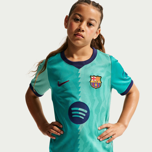 FC Barcelona 2026/27 Stadium Third Big Kids' Nike Dri-FIT Soccer Replica Jersey