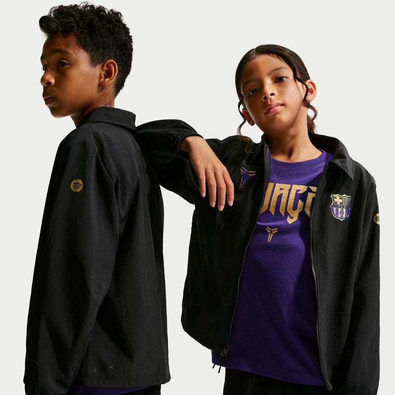 Load image into Gallery viewer, FC Barcelona Away Big Kids' Kobe Soccer Woven Jacket

