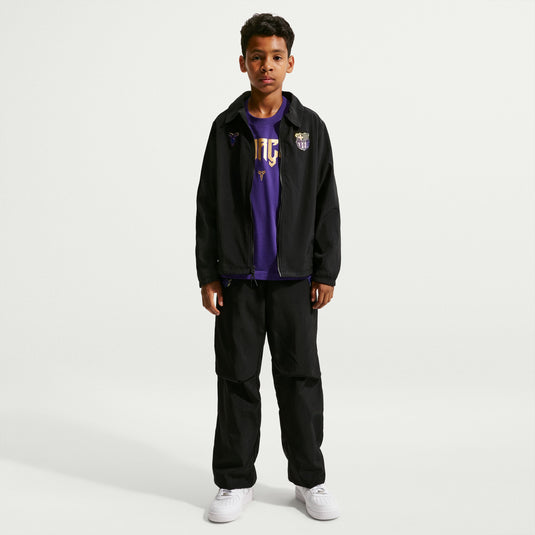 FC Barcelona Away Big Kids' Kobe Soccer Woven Jacket