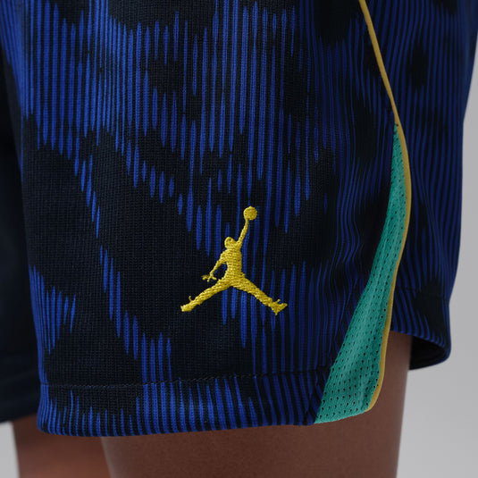 Brazil 2026 Stadium Away Little Kids' Jordan Soccer Replica 3-Piece Kit