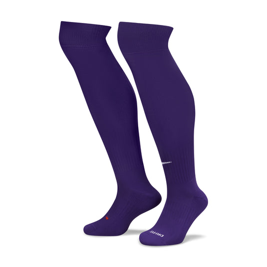 Nike Classic 2 Cushioned Knee High Soccer Socks Purple