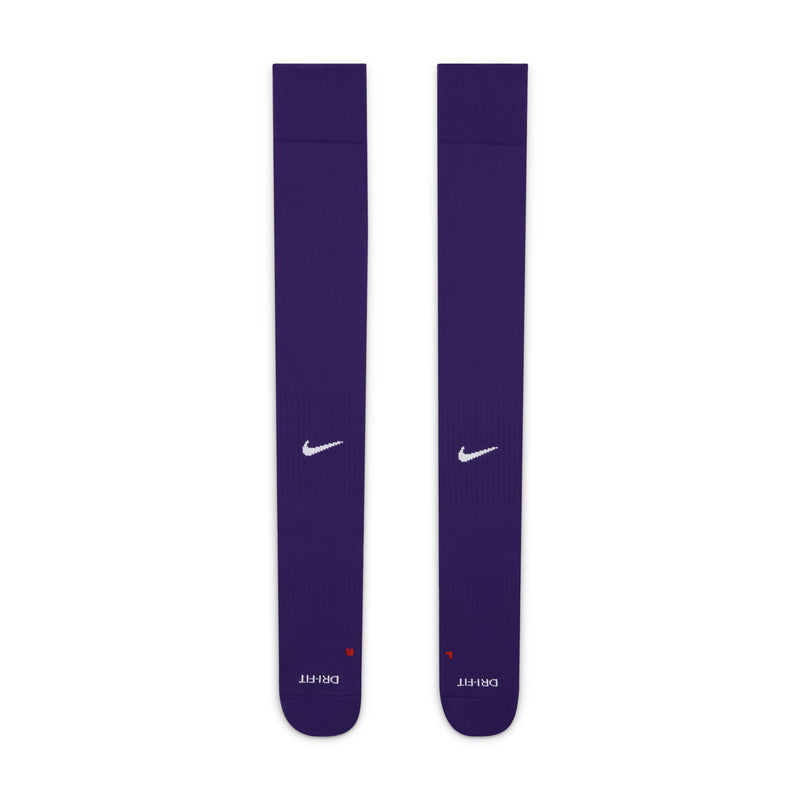 Load image into Gallery viewer, Nike Classic 2 Cushioned Knee High Soccer Socks Purple
