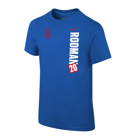 Nike Youth USWNT Trinity Rodman Tee Shirt #20