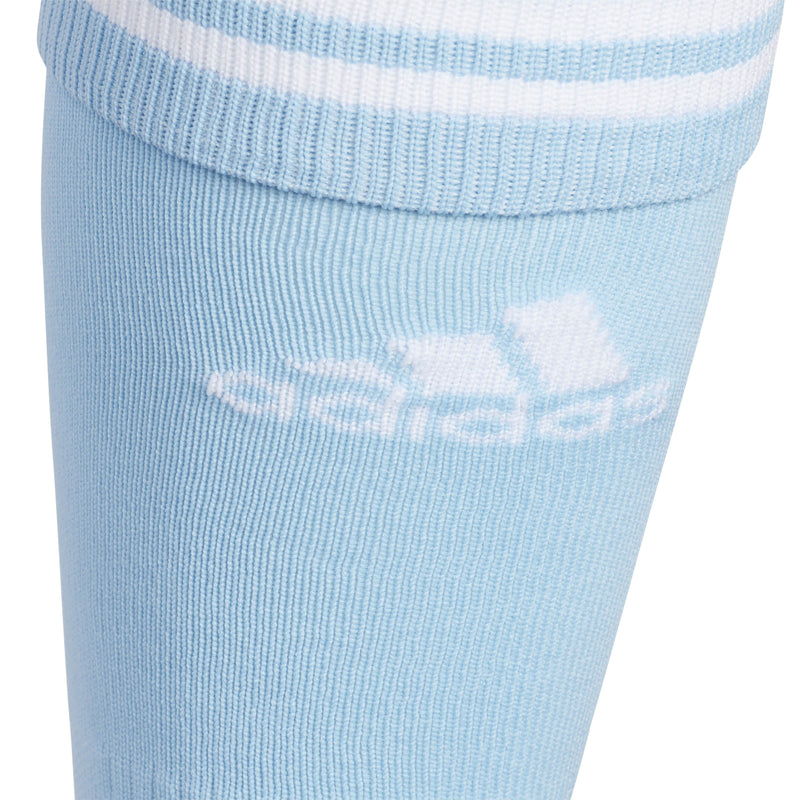 Load image into Gallery viewer, adidas Copa Zone Soccer Socks Sky Blue White
