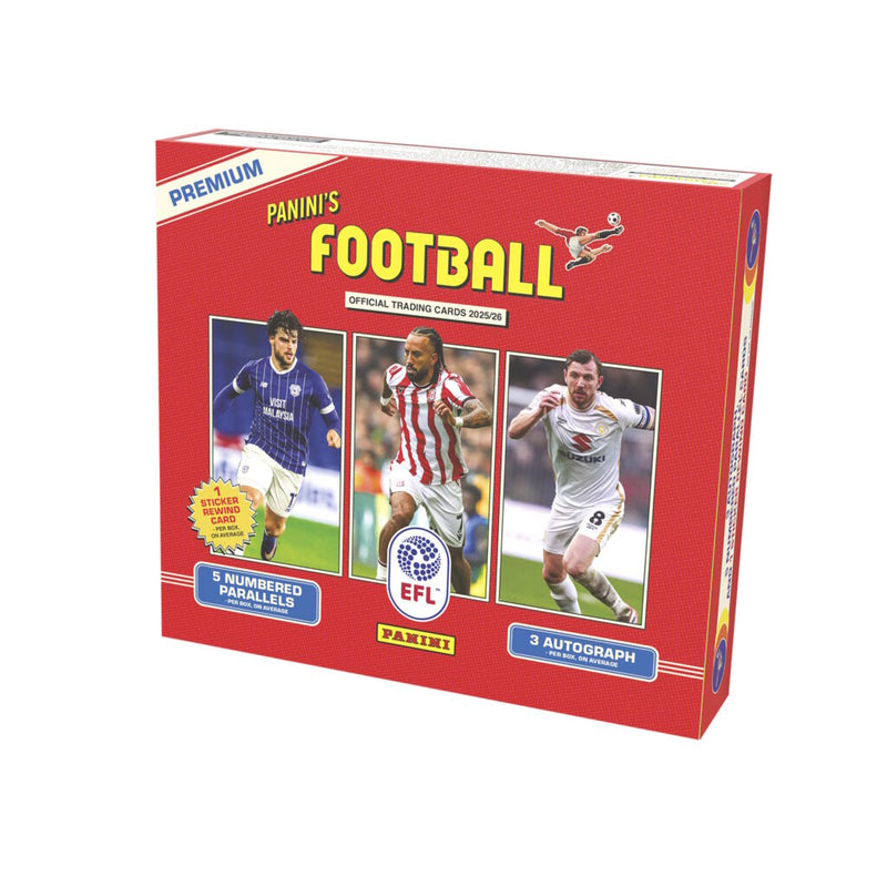 Load image into Gallery viewer, 2026 Panini Premium EFL English Football League Hobby Box
