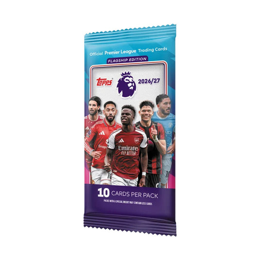 2026-27 Topps Premier League Flagship Cards Single Pack