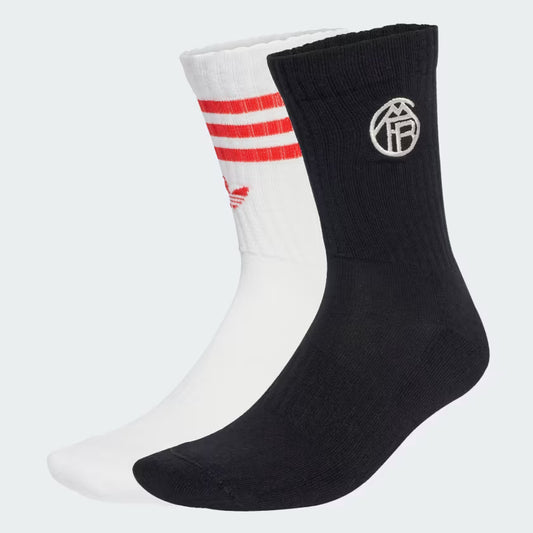 FC Bayern Fan Crew Socks 2 Pairs