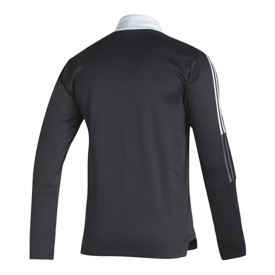 adidas Men's Tiro 21 Full Zip Track Jacket Black White Stripes