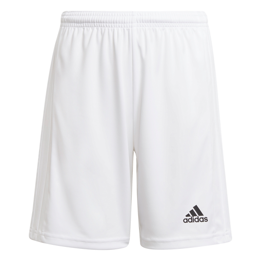 adidas Youth Squadra 21 Soccer Shorts White
