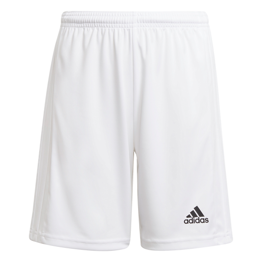 adidas Youth Squadra 21 Soccer Shorts White